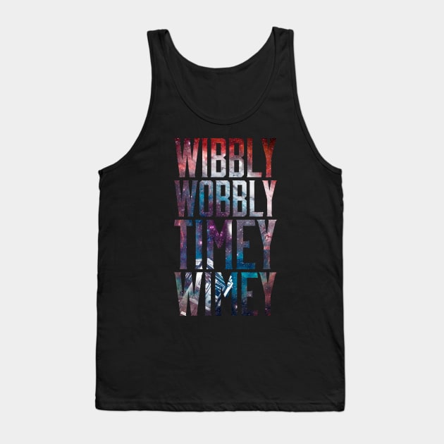 Wibbily wobbly timey wimey Tank Top by Bomdesignz